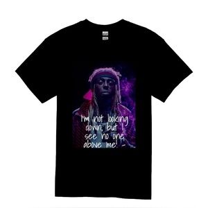 Black Graphic T-Shirt Lil Wayne